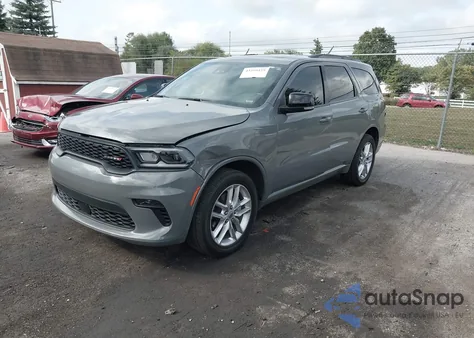 2023 Dodge Durango Gt Plus Awd из США, поврежденный, VIN 1C4RDJDGXPC602860